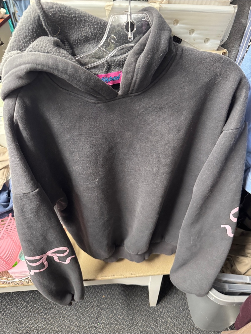 Edikted bow sweatshirt xs // 092651